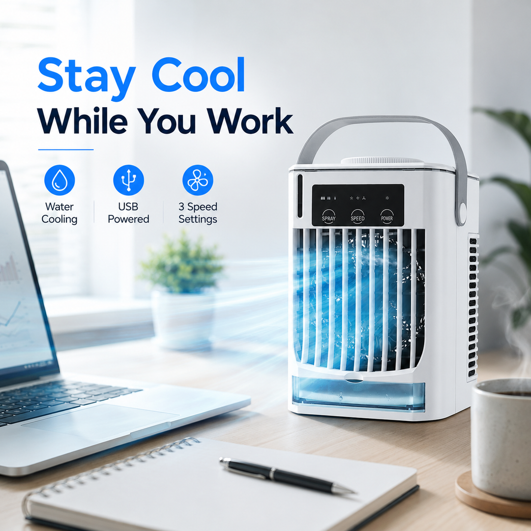 Personal Portable Mini Air Cooler Fan