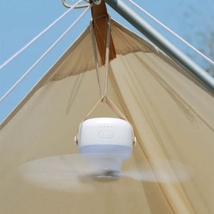 Wireless Rechargeable Portable Fan with Remote & LED Light