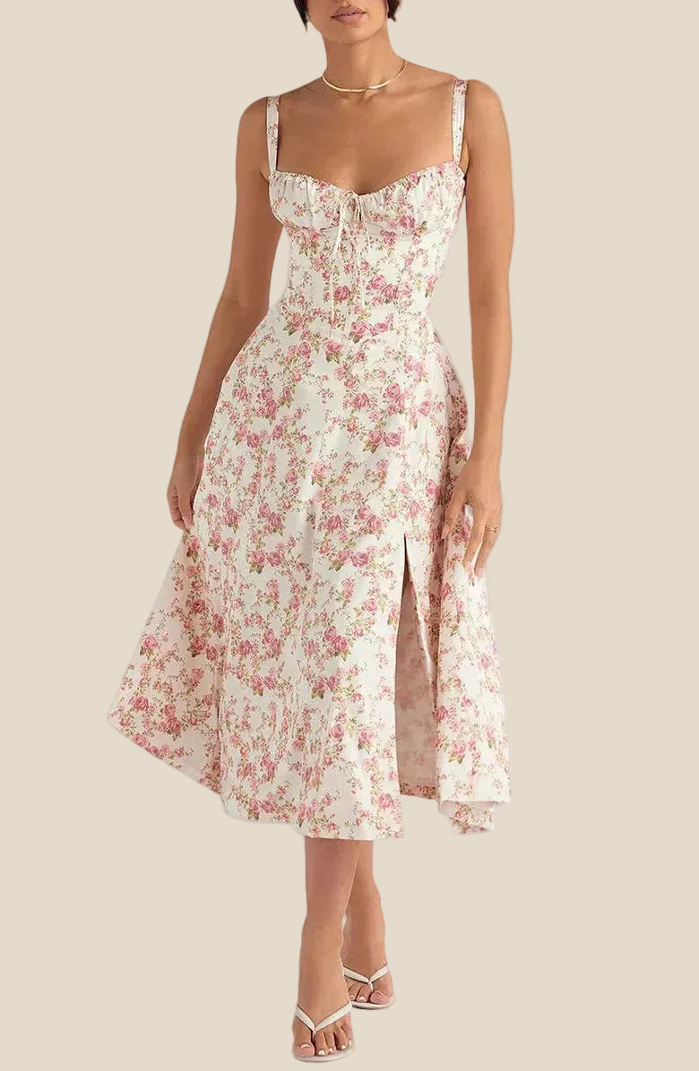 Pink with Floral / 2XL
