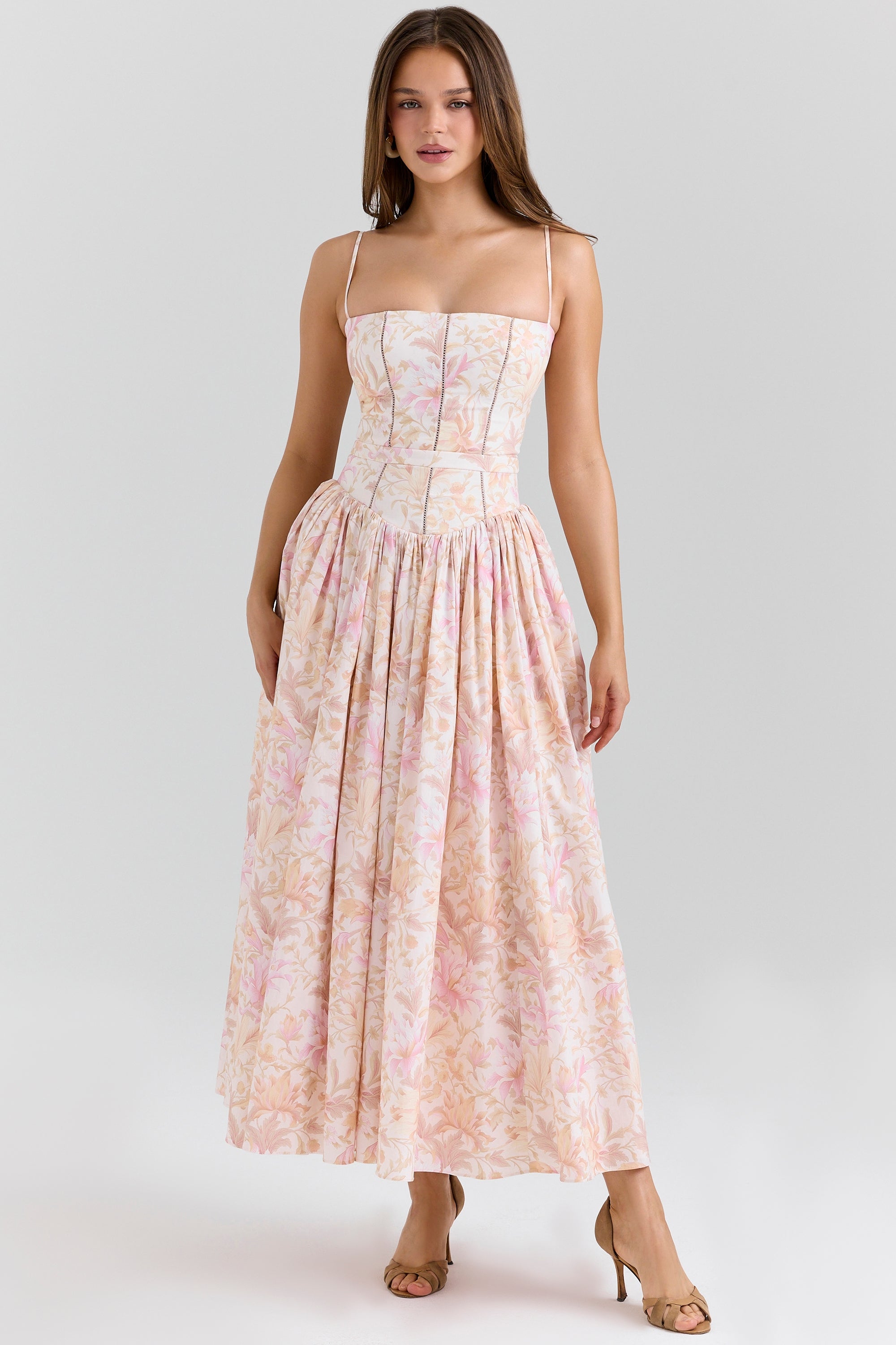 Pink with Floral / L