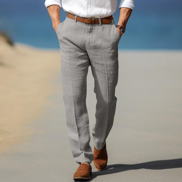 Bennett | Belted Trousers