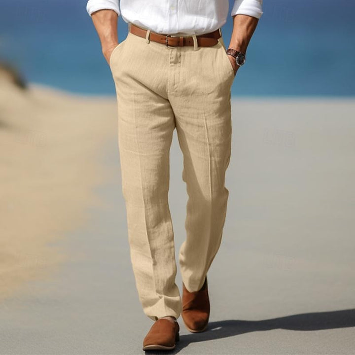 Lev | Belted Trousers