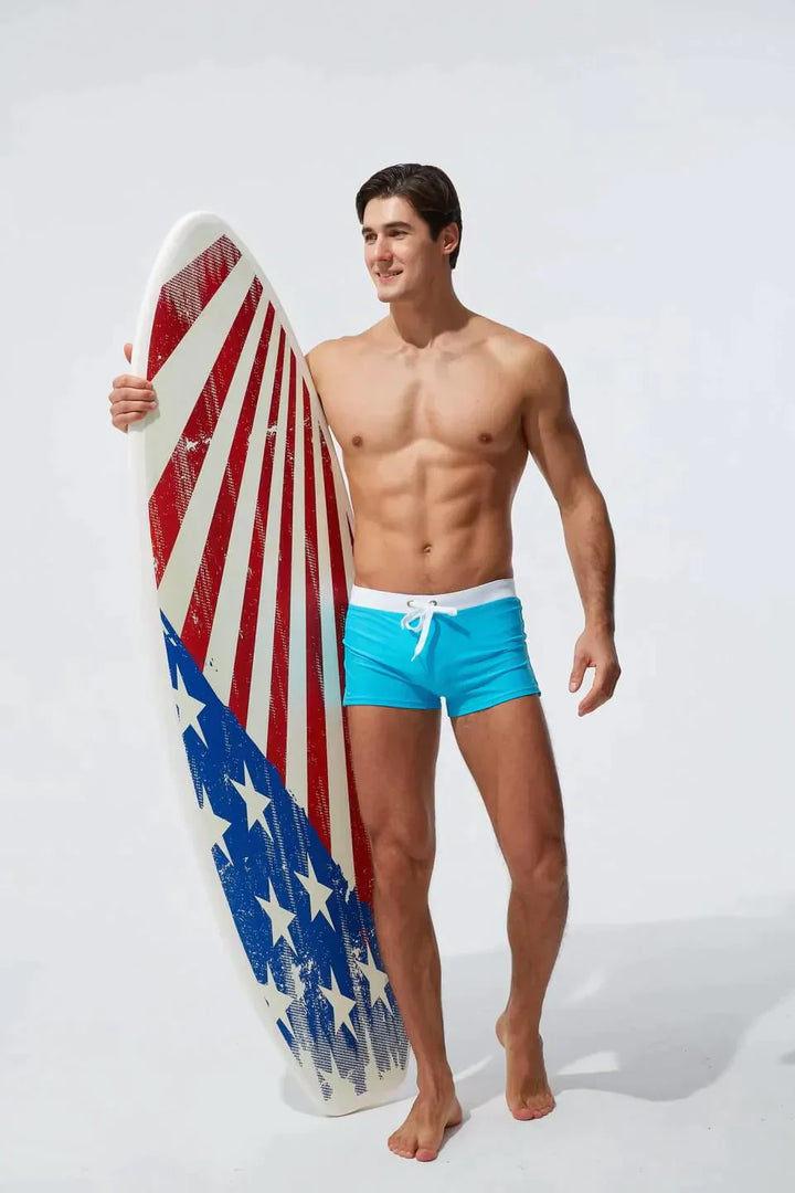 Callum | Drawstring Swim Shorts